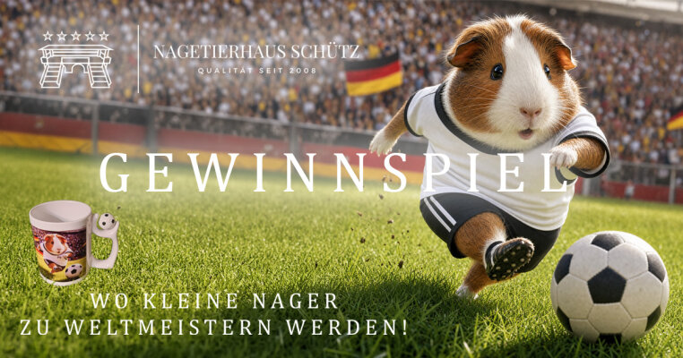 Nagetierhaus Schütz Fußball Gewinnspiel - Nagetierhaus Schütz Fußball Gewinnspiel 2026