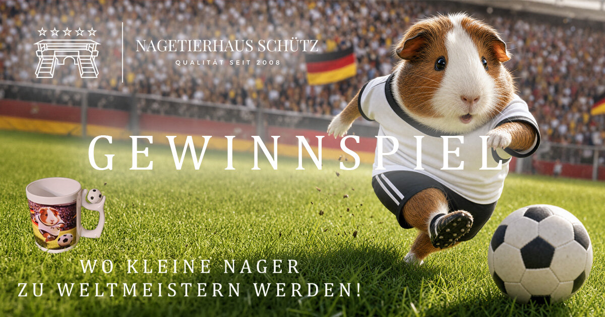 Nagetierhaus Schütz Fußball Gewinnspiel