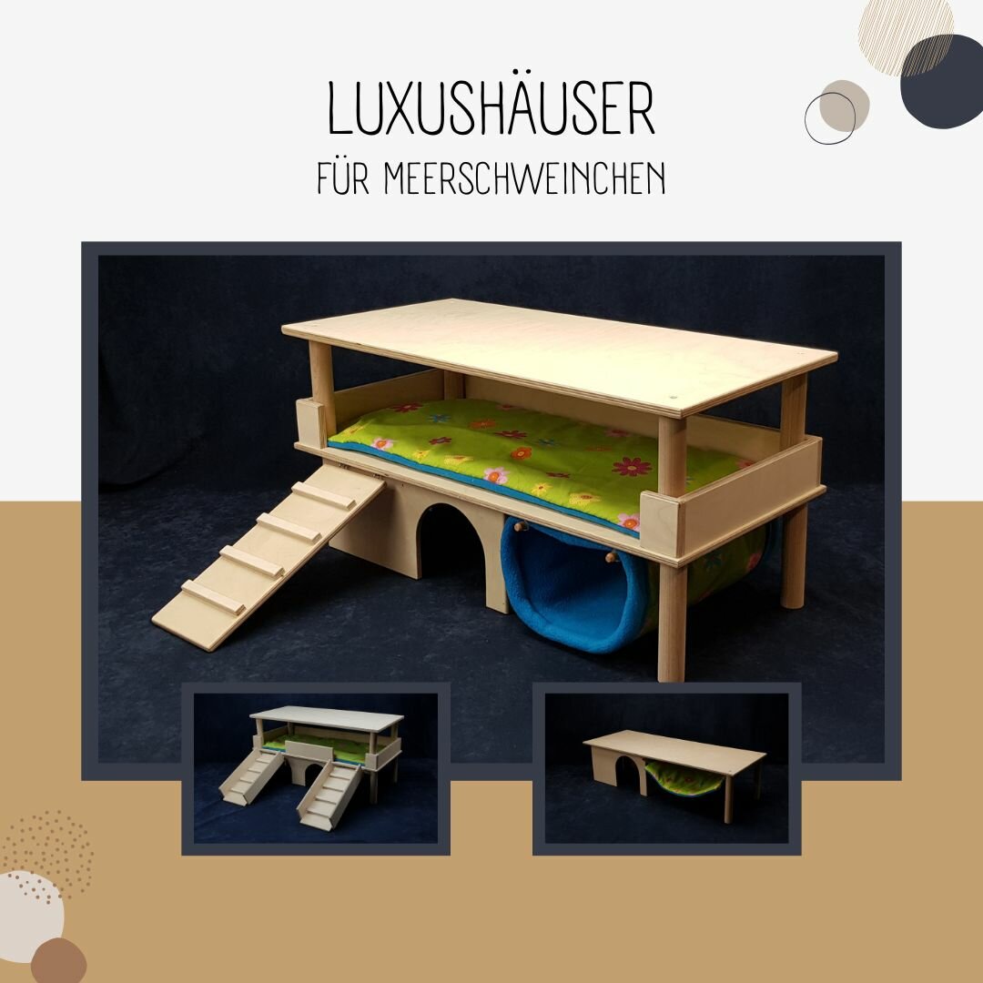 Nagetierhaus Schütz Luxus Nagerhäuser für Meerschweinchen...