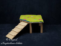 Eckunterstand Multi mit Kuschelauflage und Leiter