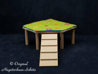 Eckunterstand Multi mit Kuschelauflage und Leiter