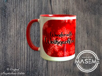 Namens-Tasse "Weihnachts-Elch"