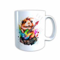Tasse - Meerschweinchen Gitarrist 2